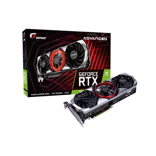 Colorful IGAME GEFORCE RTX 3060 ADVANCED OC 12G-V 12GB GDDR6 Graphics Card Colorful IGAME GEFORCE RTX 3060 ADVANCED OC 12G-V 12GB GDDR6 Graphics Card